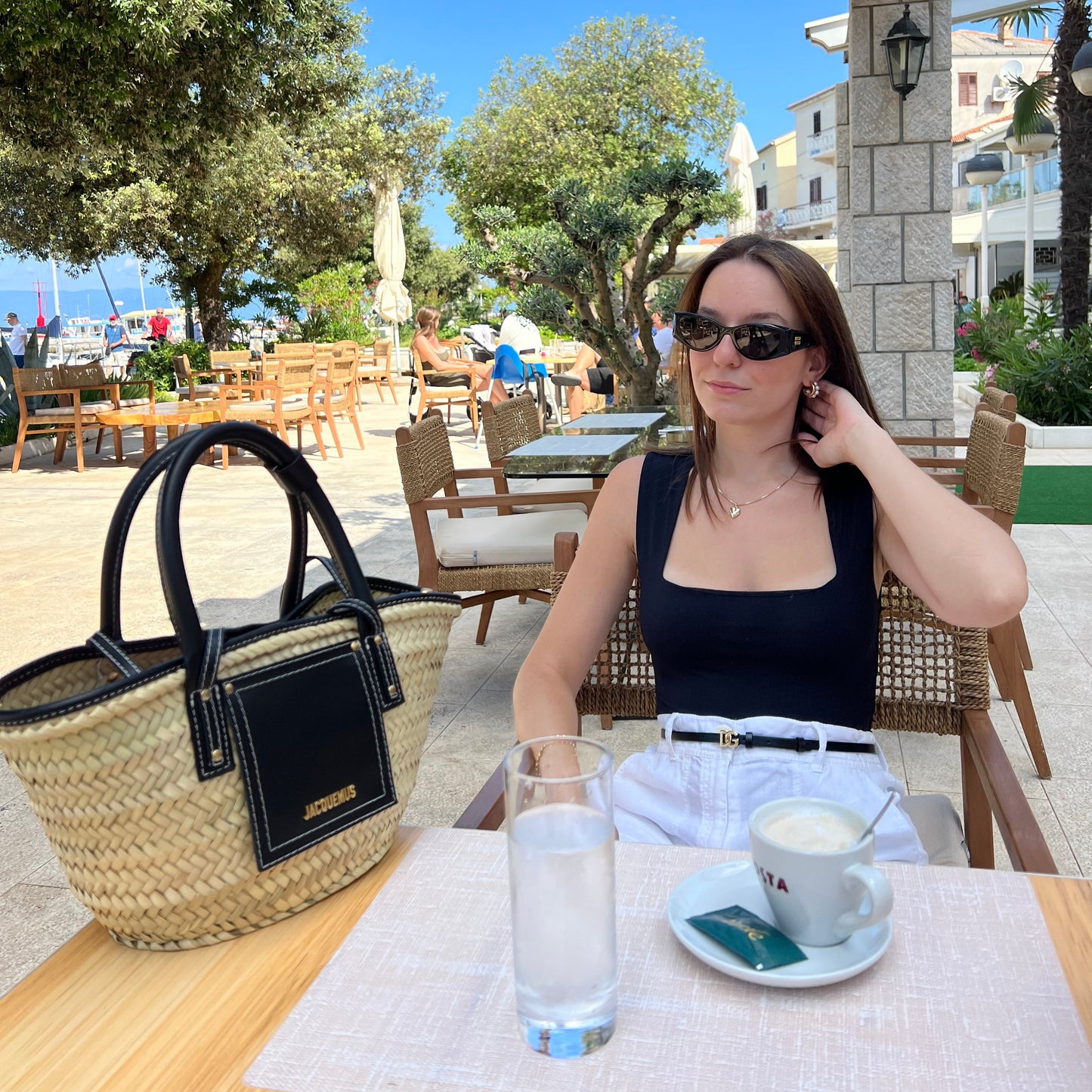 Jacquemus Le Petit Panier Soli Black