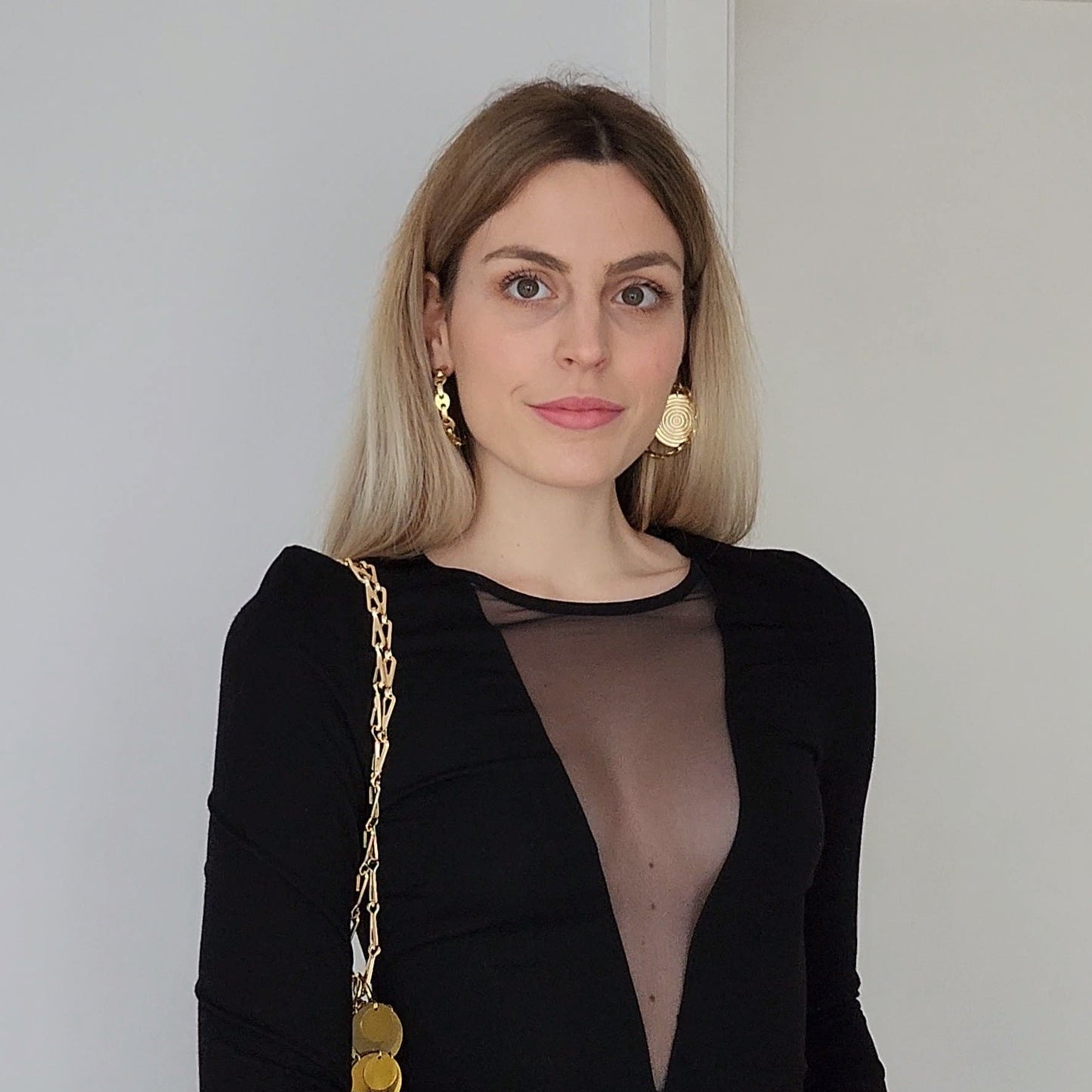 Paco Rabanne Eight Nano Big Hoop Earrings