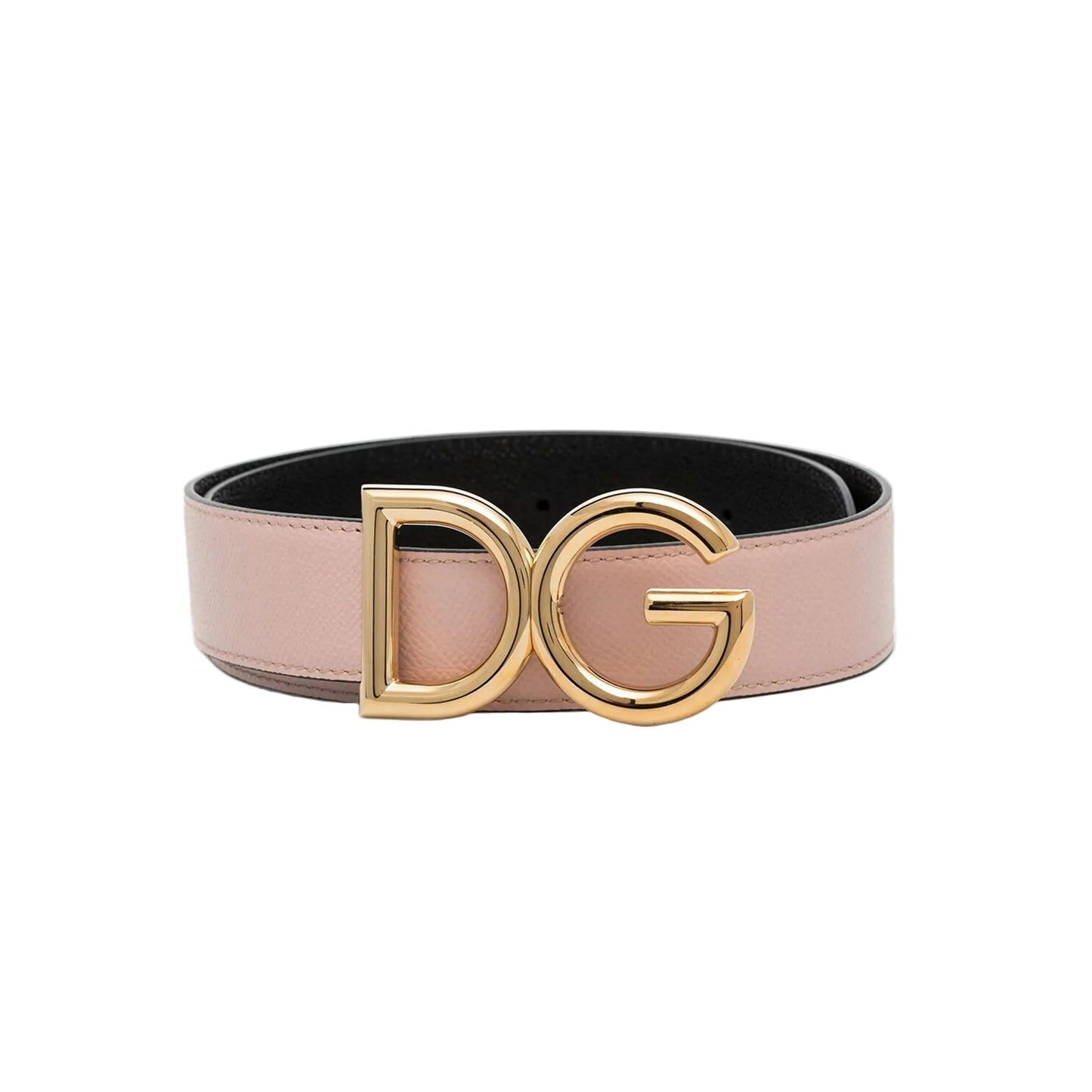 Dolce & Gabbana DG Logo Reversible Belt – S: 70cm