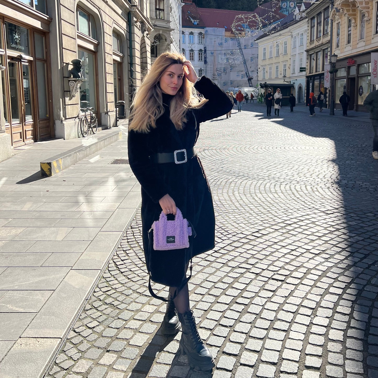 Marc Jacobs The Teddy Mini Tote Bag Lilac