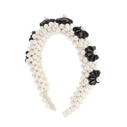 Shrimps Blaze Faux-Pearl Embellished Headband