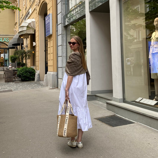 Chloé Large Woody Basket